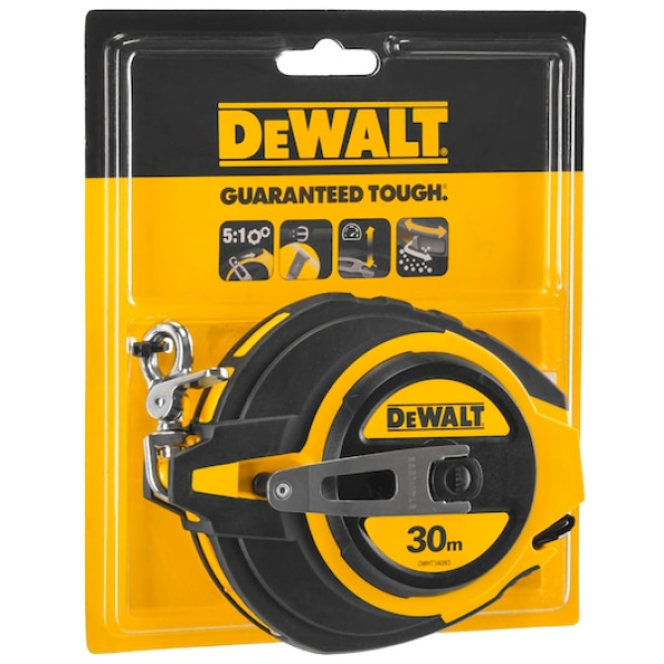 DEWALT Szalag, acél, 30m