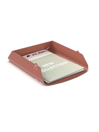 ALBA fém Irattálca  terrakotta