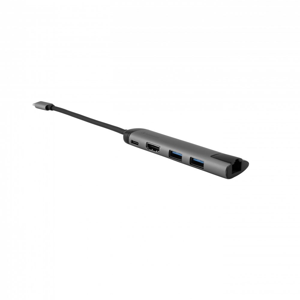 Verbatim 3 portos USB Hub + HDMI és Ethernet szürke (49141) Verbatim 3 portos USB Hub + HDMI és Ethernet szürke (49141)