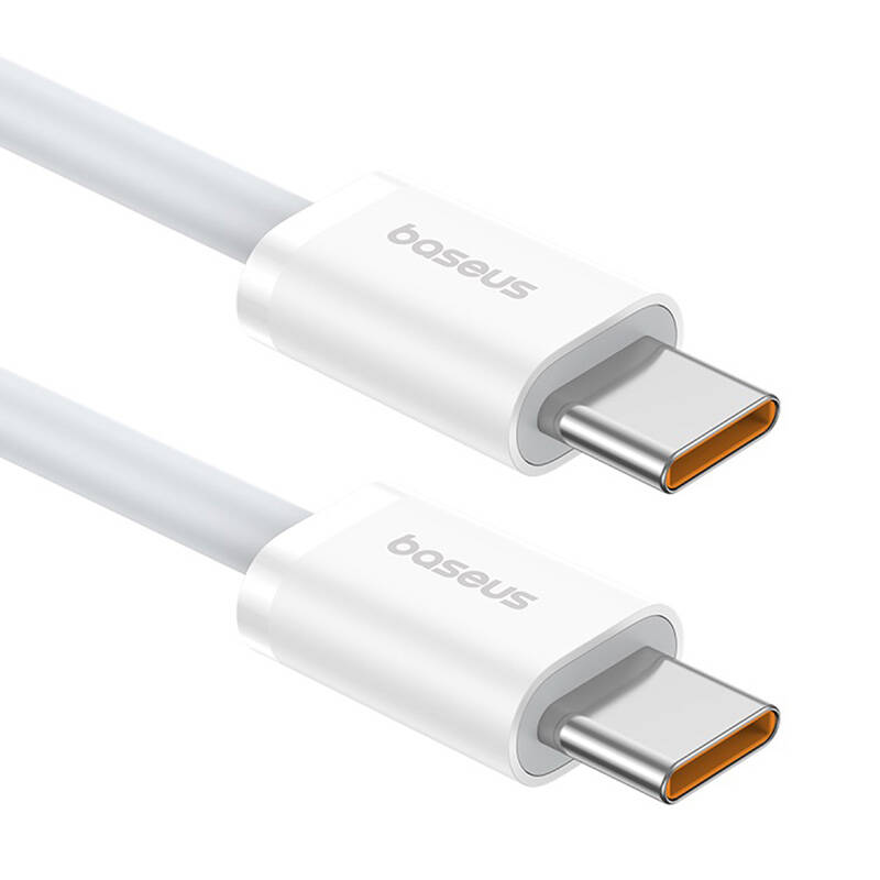 USB-C USB-C gyors töltőkábel Baseus Superior 2 100W 2m (fehér) USB-C USB-C gyors töltőkábel Baseus Superior 2 100W 2m (fehér)