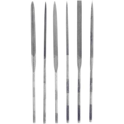 Tűreszelő készlet, műanyag tokban, 6 részes, 140 mm, Bernstein 5-210 Tűreszelő készlet, műanyag tokban, 6 részes, 140 mm, Bernstein 5-210