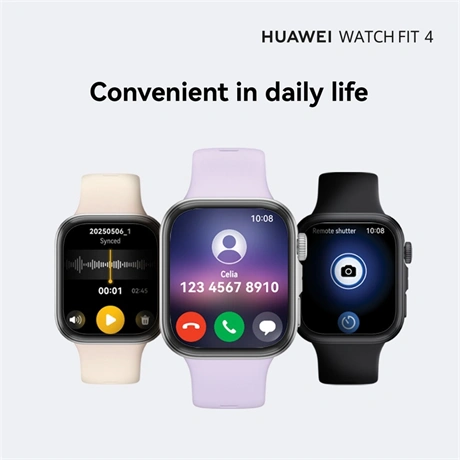 Huawei Watch Fit 4 okosóra Ezüst