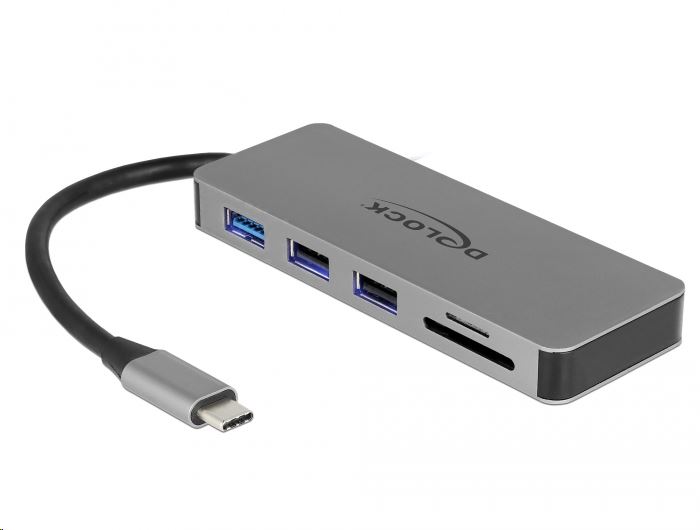 Delock USB Type-C 3.1 Docking Station 4K 30Hz szürke (87743)