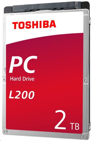 2TB Toshiba 2.5" SATA L200 notebook winchester (HDWL120UZSVA)