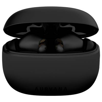Creative  Aurvana Ace In Ear fejhallgató Bluetooth® Fekete Izzadásálló, Vízálló, Elemtöltés kijelzés, Töltő- dokkoló állomással ...