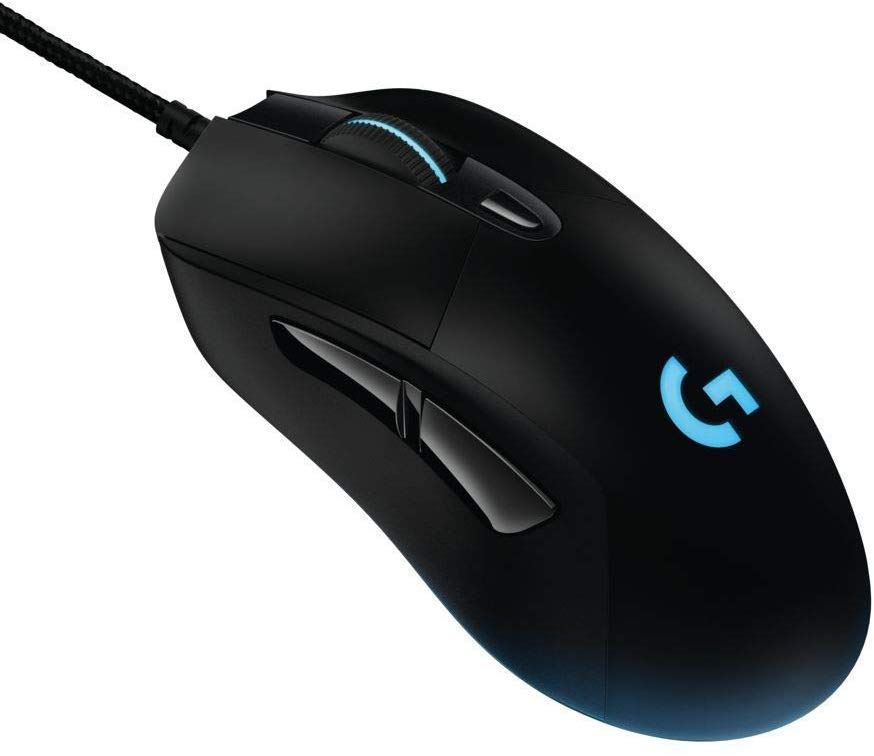 Logitech G403 HERO Gaming egér fekete (910-005633)