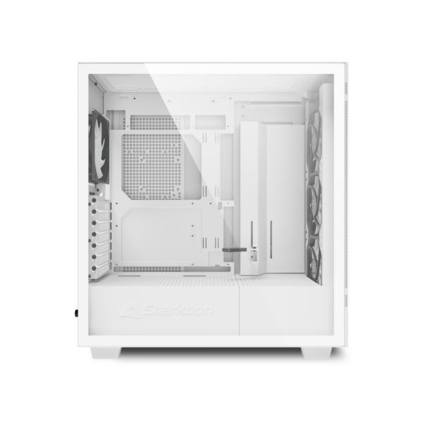 Sharkoon Rebel C50 RGB Fehér ATX RGB Számítógépház Sharkoon Rebel C50 RGB Fehér ATX RGB Számítógépház
