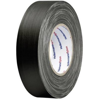 Téphető szövetbetétes ragasztószalag, gaffer tape 50 m x 19 mm, fekete színű HellermannTyton HelaTape Téphető szövetbetétes ragasztószalag, gaffer tape 50 m x 19 mm, fekete színű HellermannTyton HelaTape