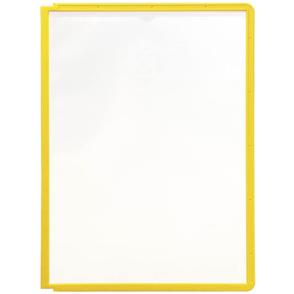 Durable Bemutatótábla panel, A4, 5 db/csomag,  Sherpa sárga (560604)