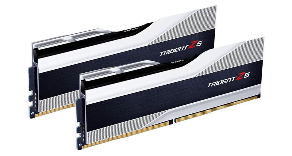G.Skill Trident Z5 CL32 2x32GB F5-6000J3238G32GX2-TZ5S 64GB 6000MHz DDR5 RAM G.Skill Trident Z5 CL32 2x32GB F5-6000J3238G32GX2-TZ5S 64GB 6000MHz DDR5 RAM