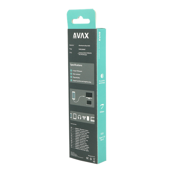  AVAX AD903 PRIME Type C - HDMI 2.0 4K/60Hz adapter 