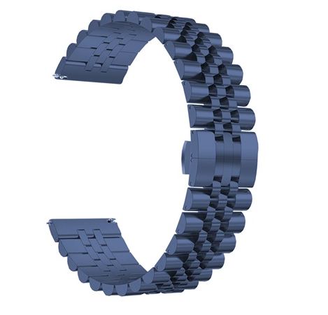 Mybandz steelo fém szíj 22mm kék (22SKU2602)