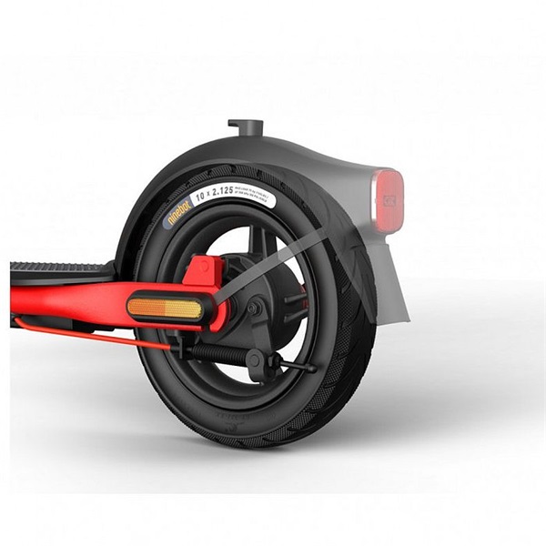 Segway Ninebot eKickScooter D38E elektromos roller fekete-piros (AA.00.0012.06)