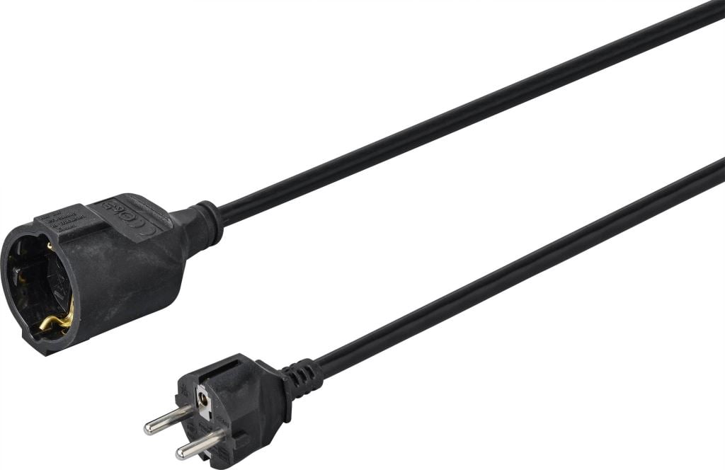 Sygonix SY-4872640 Áram Hosszabbítókábel 16 A Fekete 10.00 m Sygonix SY-4872640 Áram Hosszabbítókábel 16 A Fekete 10.00 m