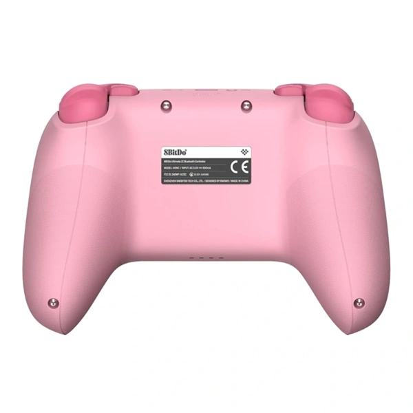 8BitDo Ultimate 2C Nintendo Switch / Switch 2 Hall-Effect vezeték nélküli kontroller Pink