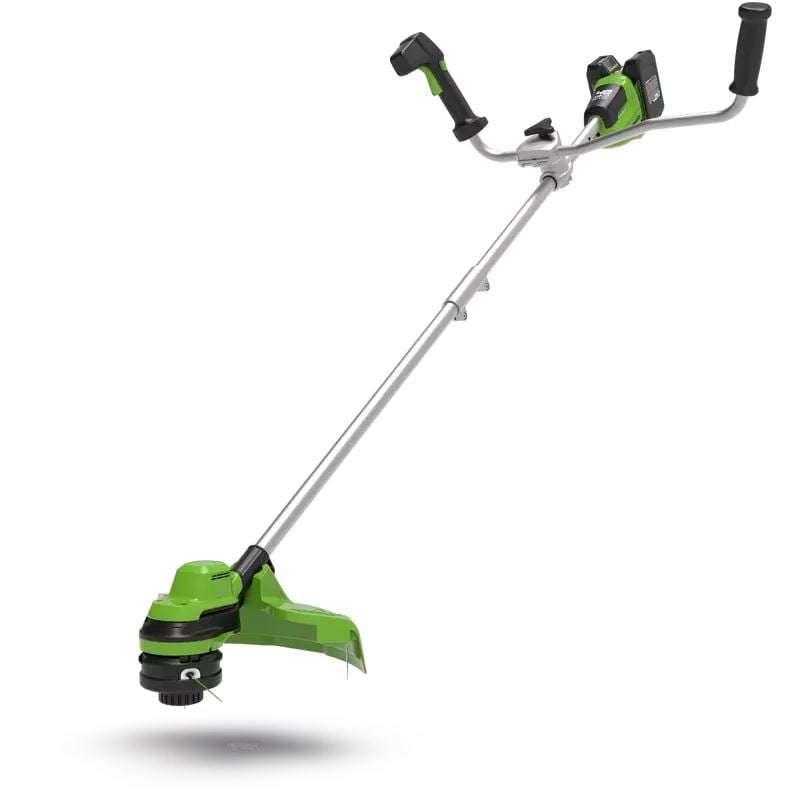 Greenworks GD24X2BCB bozótvágó 24V+24V, akku és töltő nélkül (2107807-GW)
