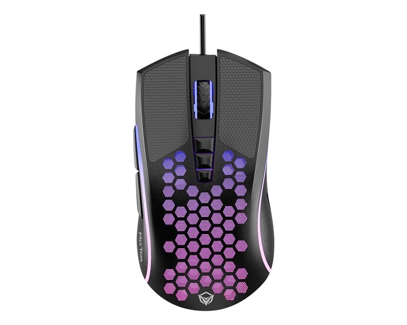 Meetion GM015 méhsejt mintás Gaming egér fekete (MT-GM015) Meetion GM015 méhsejt mintás Gaming egér fekete (MT-GM015)