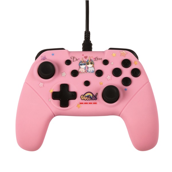 KONIX KX-UNIK-SW-PAD-LOVE  UNIK "Be Love" Nintendo Switch/PC Vezetékes kontroller Színes