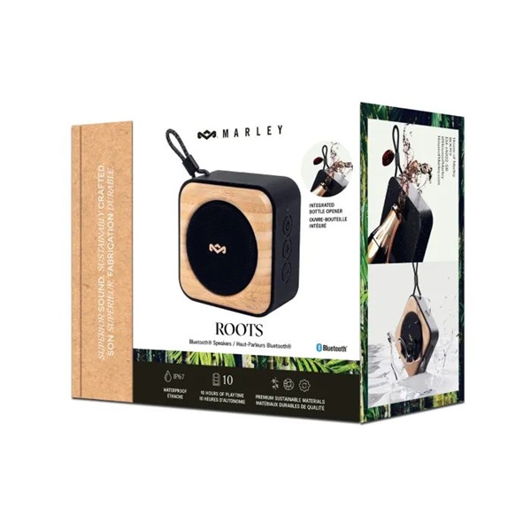 Marley Roots Bluetooth hangszóró Fekete 