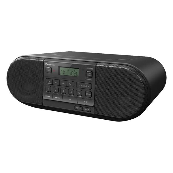 Panasonic RX-D550E-K CD-s rádió fekete Panasonic RX-D550E-K CD-s rádió fekete