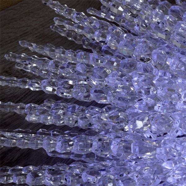 Iris Jégcsap alakú S2 20m IPX5 szabványos hideg fehér 120db LED-es napelemes fénydekoráció Iris Jégcsap alakú S2 20m IPX5 szabványos hideg fehér 120db LED-es napelemes fénydekoráció