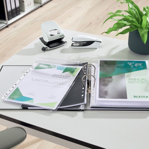 Leitz Jumbo A4 lefűzhető füllel 5db/cs genotherm