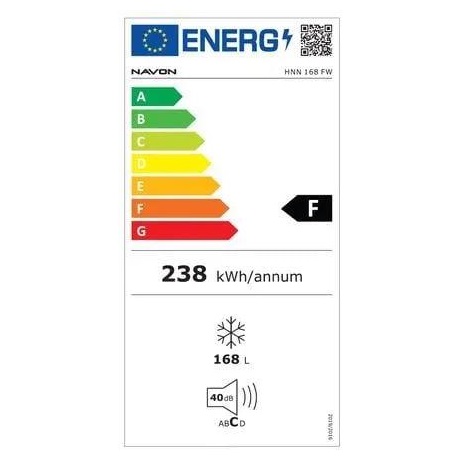Navon HNN 168 FW fagyasztószekrény fehér
