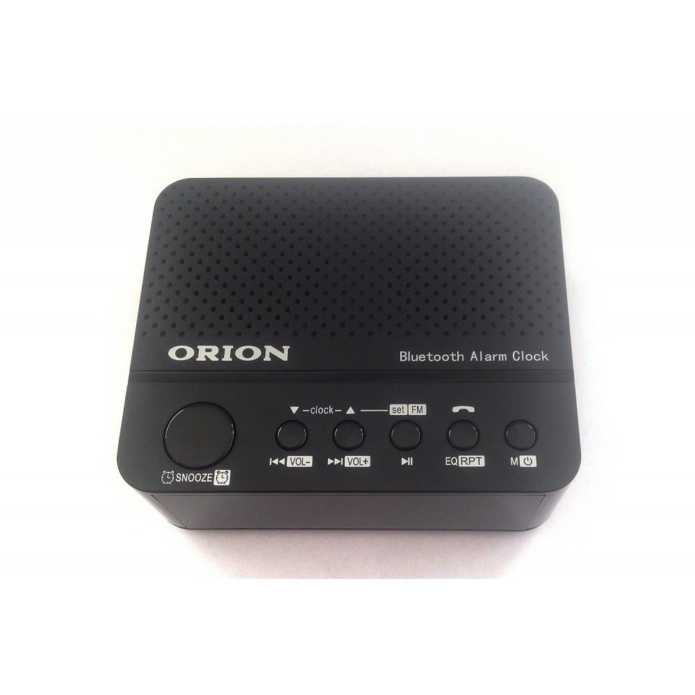 Orion OALC-5608B bluetooth ébresztőóra FM rádióval fekete