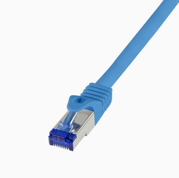 Logilink Patch kábel Ultraflex Cat.6A S/FTP 7,5m kék (C6A086S) Logilink Patch kábel Ultraflex Cat.6A S/FTP 7,5m kék (C6A086S)