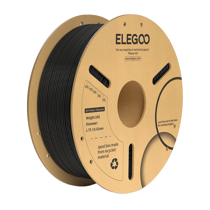 ELEGOO PLA+ filament Fekete