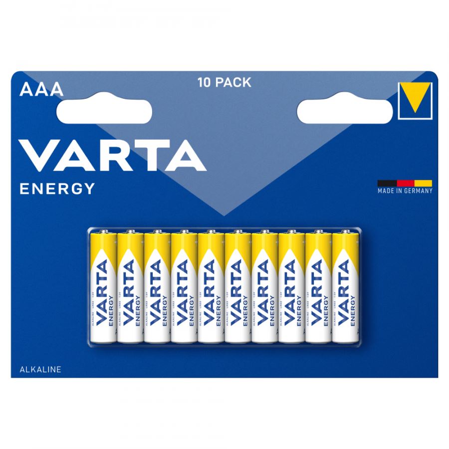 Varta Energy AAA ceruza elem 10 db/csomag (4103229491)