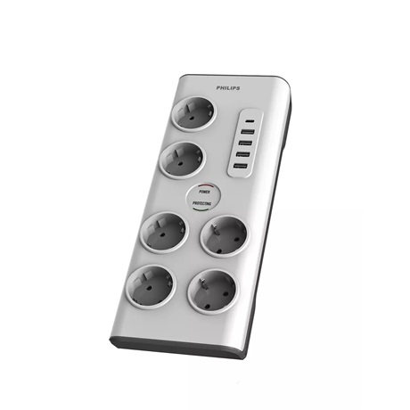 Philips SPN7060WA/58 Túlfeszültségvédő elosztó Philips SPN7060WA/58 Túlfeszültségvédő elosztó