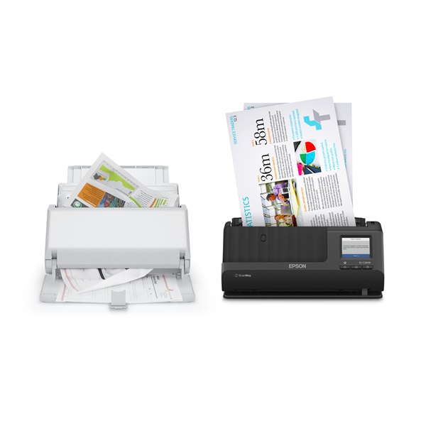 Epson WorkForce ES-C380W Lapáthúzós Szkenner Fekete