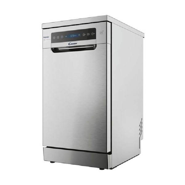 Candy CF1C7SB1FX keskeny inox 11 terítékes mosogatógép