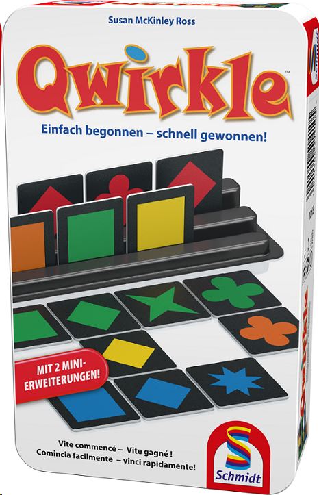 Schmidt Qwirkle fémdobozos (COM34407) Schmidt Qwirkle fémdobozos (COM34407)