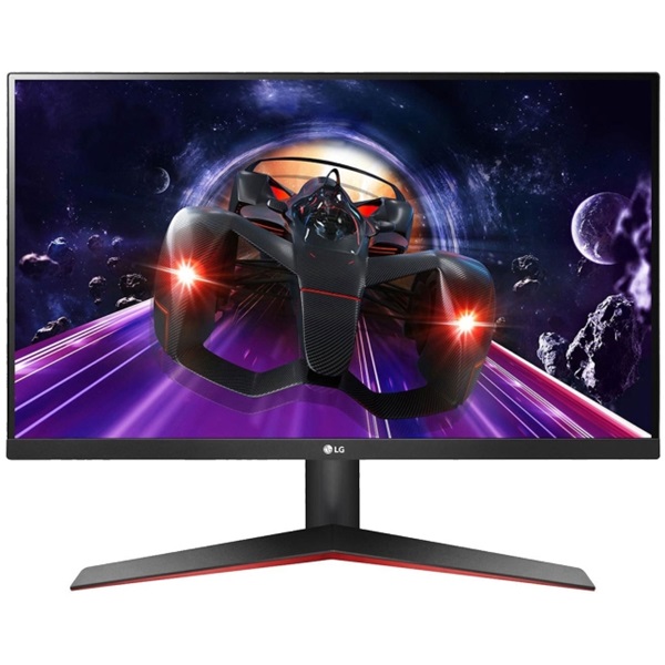 24" LG 24MP60G-B LCD monitor fekete-piros