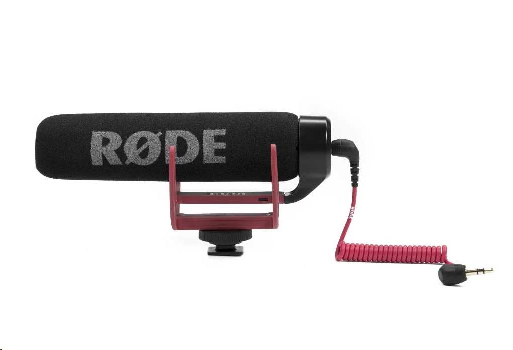 RODE Videomic GO kompakt mono videomikrofon speciális Rycote Lyre felfüggesztéssel (2V Plug-On power szükséges a működésjez