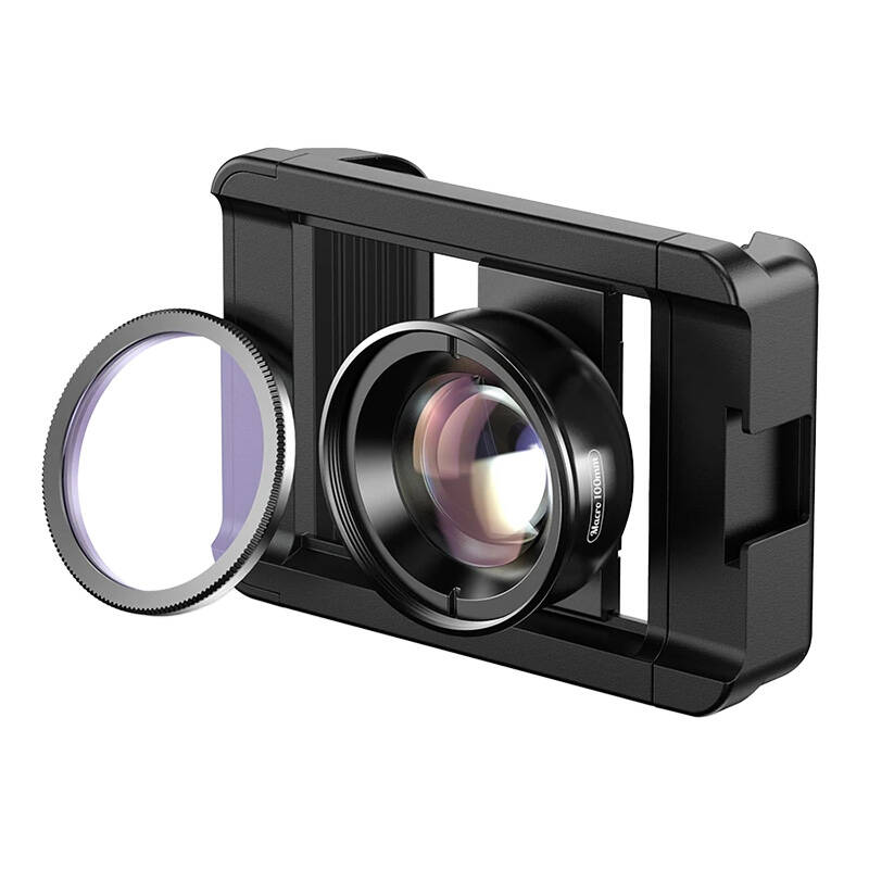 Mobile lens APEXEL APL-HB100CPL100mm macro with CPL (black) Mobile lens APEXEL APL-HB100CPL100mm macro with CPL (black)