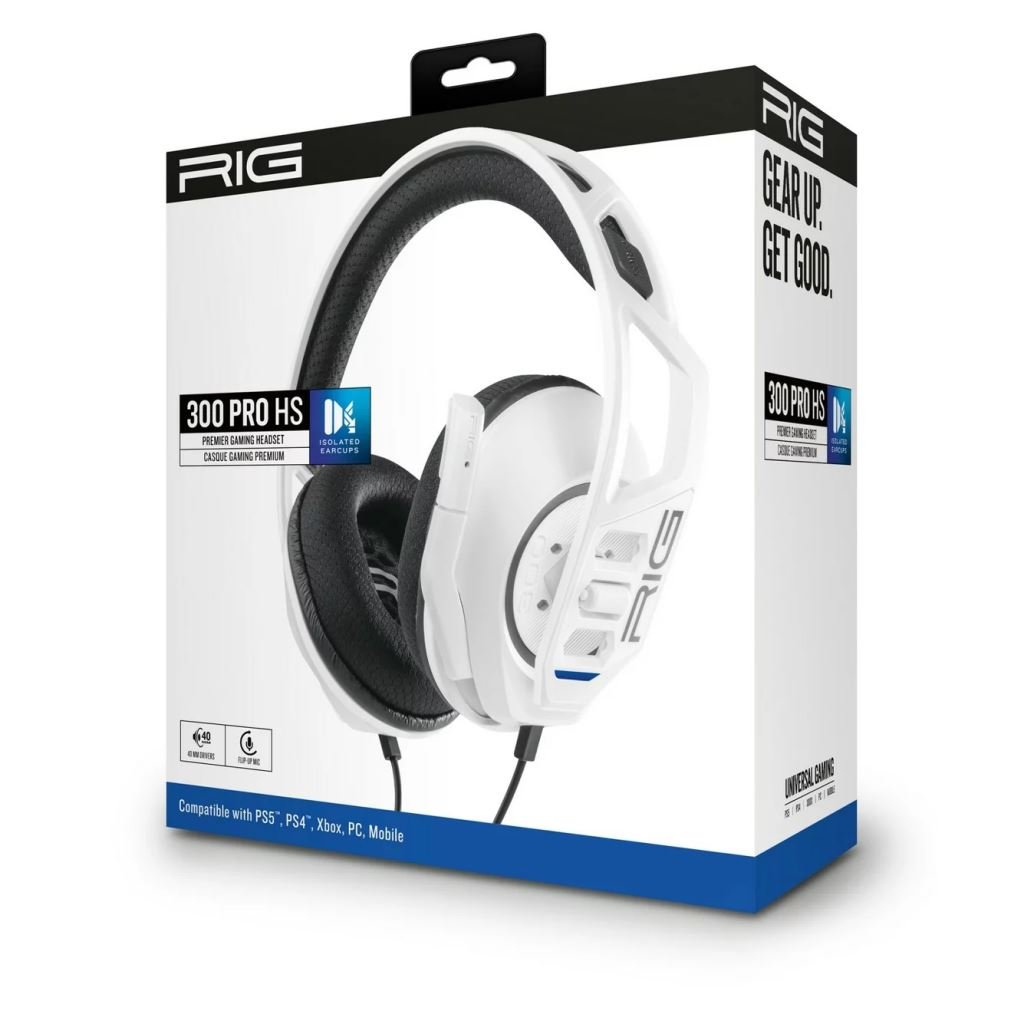 Nacon RIG 300 PRO HS gaming headset fehér (RIG300PROHSW) Nacon RIG 300 PRO HS gaming headset fehér (RIG300PROHSW)
