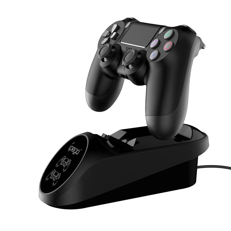 iPega PG-9180 Kettős dokkolóállomás a játékvezérlő a PS4 (fekete) iPega PG-9180 Kettős dokkolóállomás a játékvezérlő a PS4 (fekete)