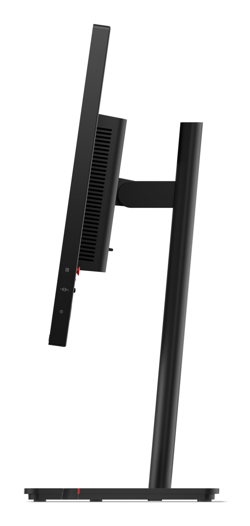 LENOVO 23,8" ThinkVision T24D-40  Monitor - 1920x1080, Full HD, LED, IPS, 100Hz, 4ms, Hangszóró, LAN, Pivot, Fekete