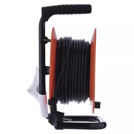 Emos P19515 KÁBELDOB 15 M / 4 ALJZAT / FEKETE / PVC / 230 V / 1 MM2