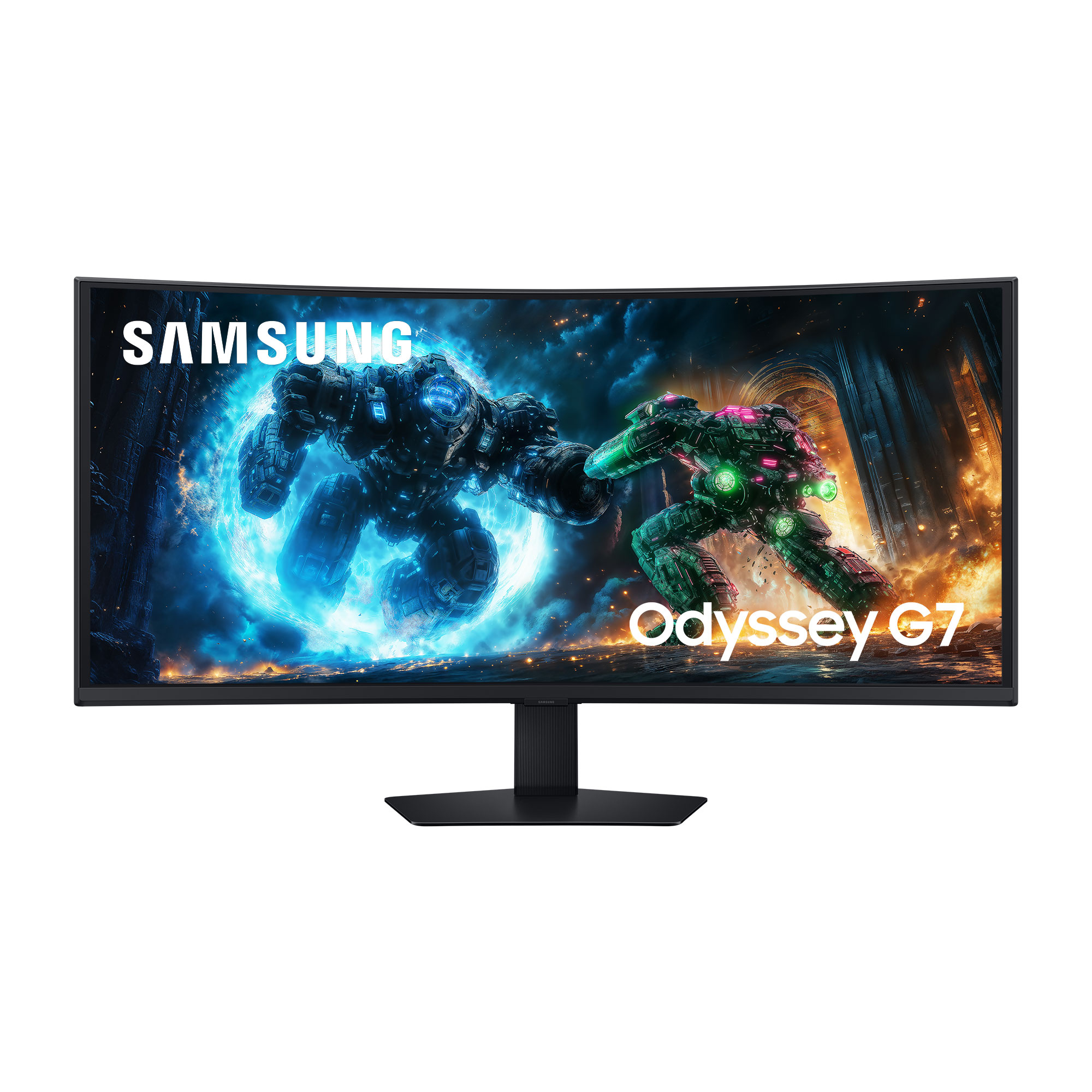 SAMSUNG 40" LS40FG750EUXEN Monitor - 5120x2160, LED, VA, 180Hz, 1ms, Ívelt, FreeSync,  RGB, Gamer, Fekete