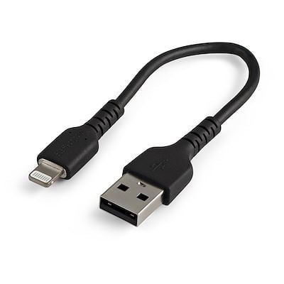Startech.com USB-A - Lightning adat- és töltőkábel 15cm fekete (RUSBLTMM15CMB) Startech.com USB-A - Lightning adat- és töltőkábel 15cm fekete (RUSBLTMM15CMB)