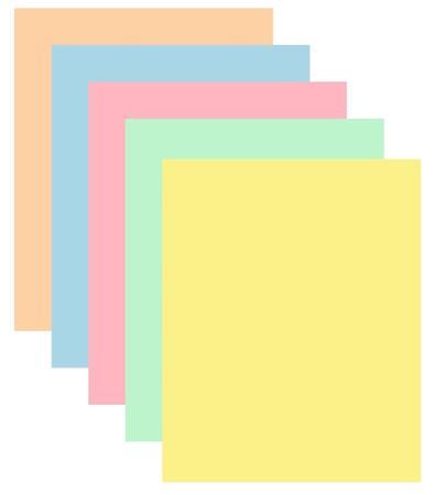 XEROX "Symphony" Másolópapír A4 80g 5x50 lap színes pasztell mix (496L94182) XEROX "Symphony" Másolópapír A4 80g 5x50 lap színes pasztell mix (496L94182)