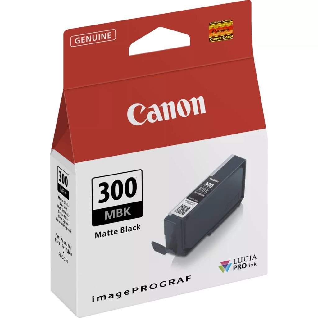 Canon PFI-300MBK tintapatron matt fekete (4192C001)