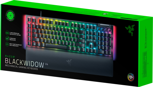 Razer BlackWidow V4 (Green Switch)  US Layout