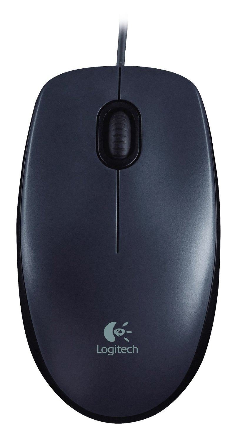 Logitech M90 optikai egér sötét szürke USB (910-001793) Logitech M90 optikai egér sötét szürke USB (910-001793)