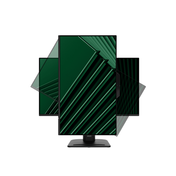 MSI 27" Business PRO MP272PMG Monitor - 1920x1080, FHD, IPS, 120Hz, Webcam, Fekete