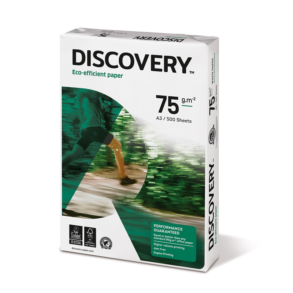 Navigator Másolópapír A4, 75g,  Discovery, CIE 161 fehérség, prémium minőség, 500ív/csomag
